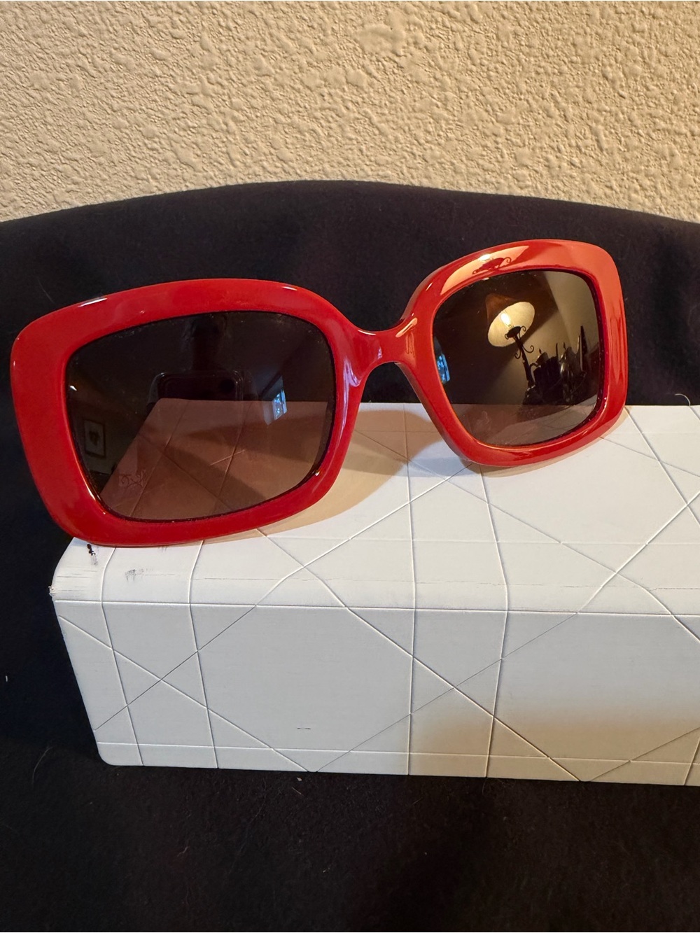 Dior Red Square Women's Sunglasses - Picture 5 of 13